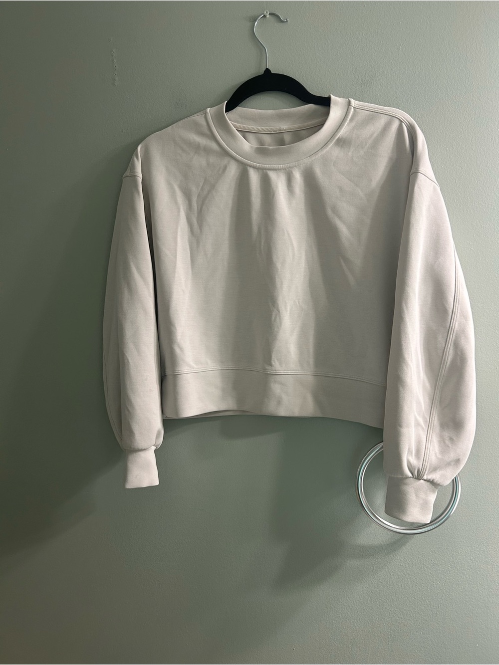 Lululemon Softstreme Perfectly Oversized Cropped Crew sweater